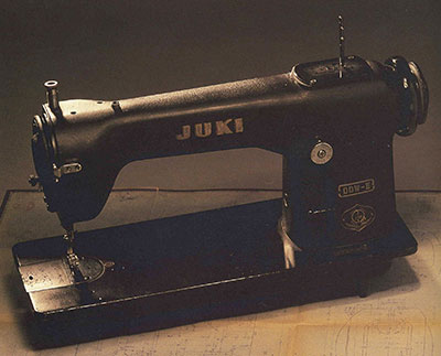 az első juki ipari háztartási varrógép