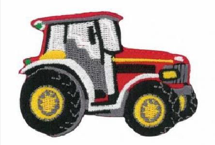 felvasalható matrica - piros traktor.jpg