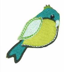 Felvasalható matrica madárka-zöld.jpg