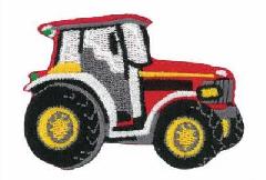felvasalható matrica - piros traktor.jpg